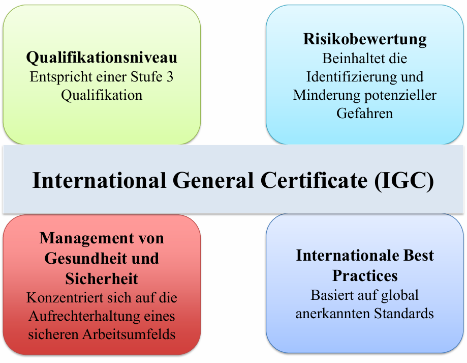 Abbildung 17: International General Certificate